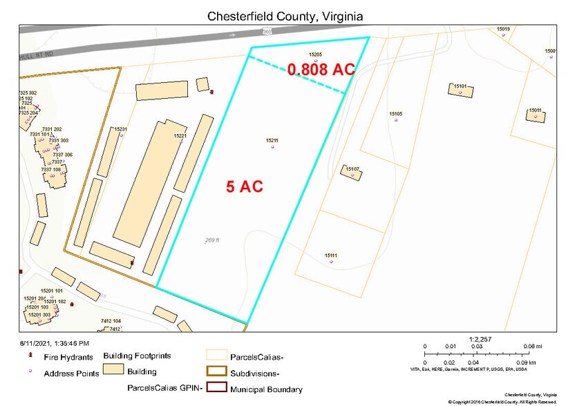 More Photos Of 15211 Hull Street, Chesterfield Land For Sale