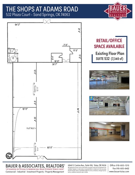More Photos Of 406-546 Plaza Ct, Sand Springs Unknown For Lease