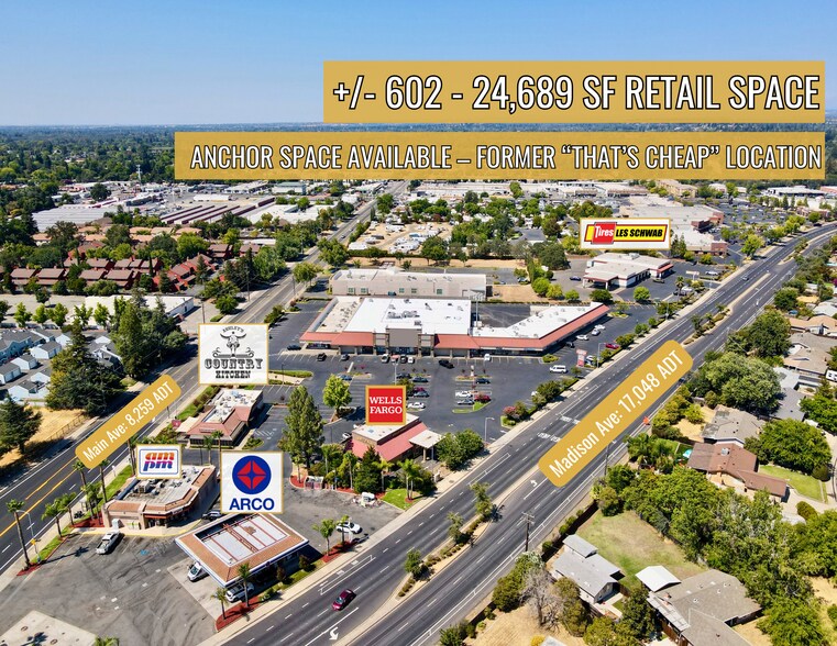 Primary Photo Of 9407-9417 Madison Ave, Orangevale Unknown For Lease