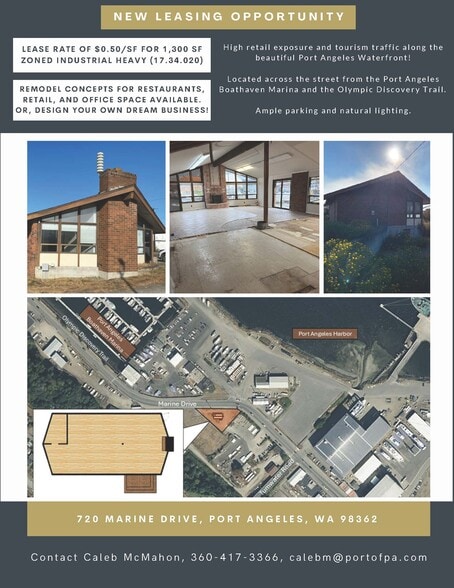 More Photos Of 720 Marine Dr, Port Angeles General Retail For Lease