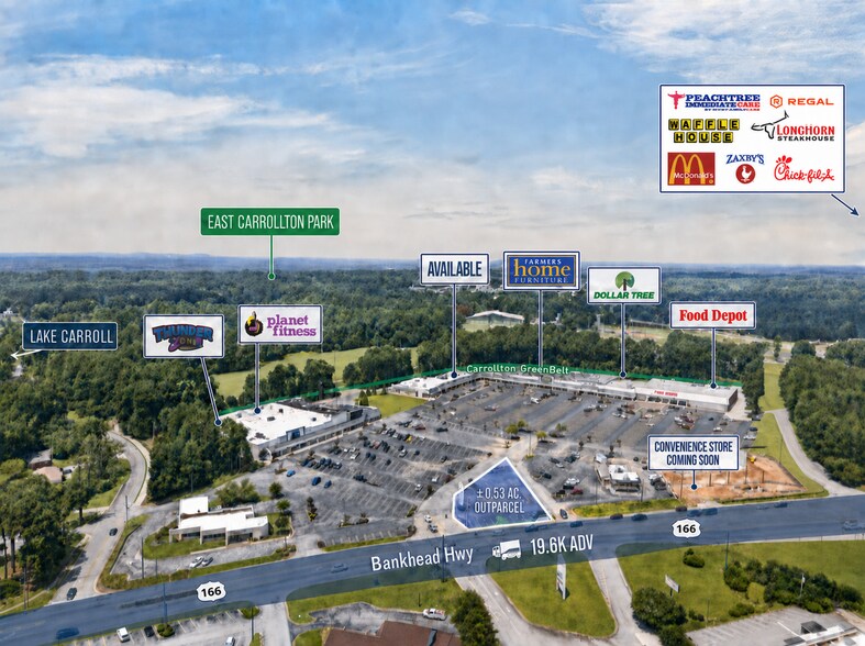 Primary Photo Of 1004 Bankhead Hwy, Carrollton Storefront For Lease
