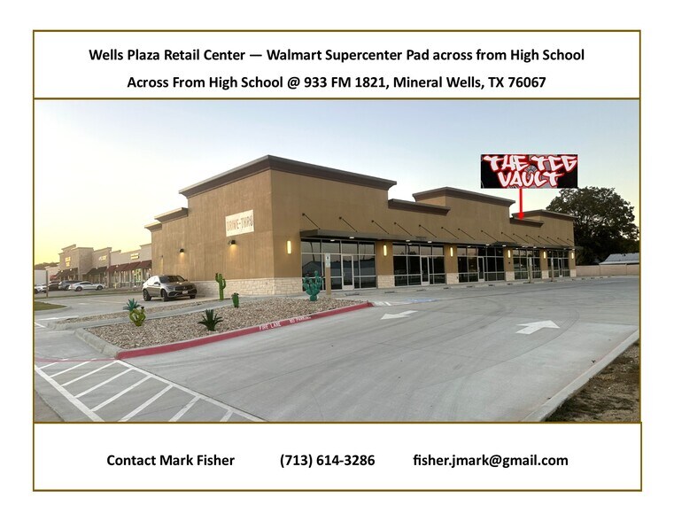 More Photos Of 933 N FM 1821 Rd, Mineral Wells Storefront Retail Office For Lease