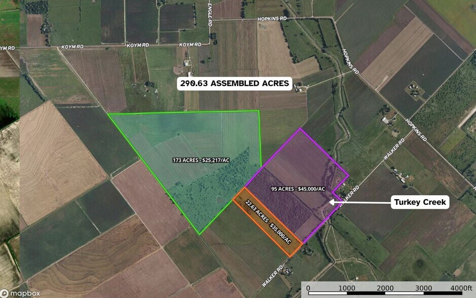 Primary Photo Of 10542 Walker Road, Beasley Land For Sale