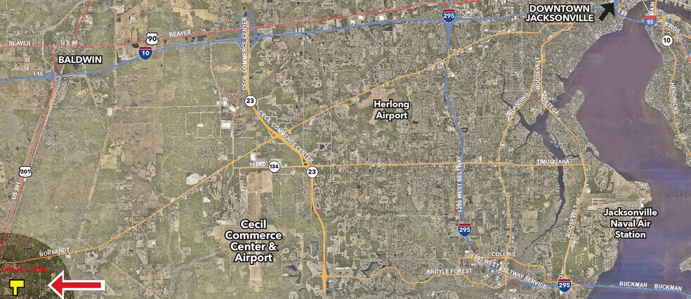 More Photos Of Maxville-Middleburg Road, Jacksonville Land For Sale