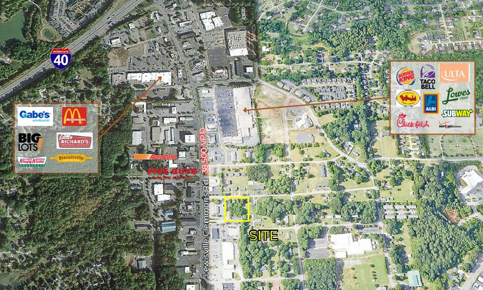 More Photos Of 6330 Brewer Ave, Clemmons Land For Lease