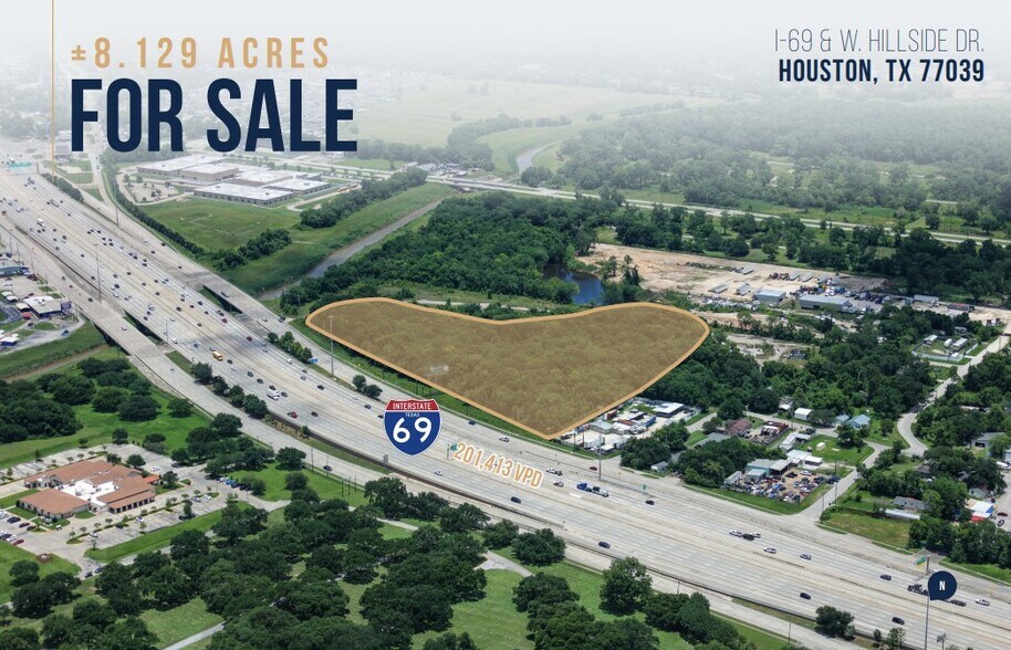 Primary Photo Of I-69 & West Hillside Dr, Houston Land For Sale