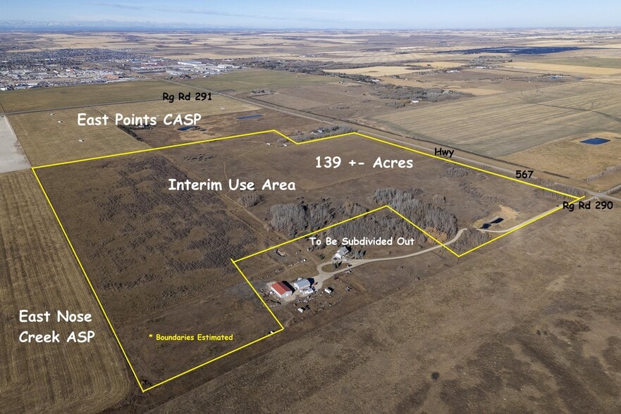 More Photos Of 271245 Township Road 290, Airdrie Land For Sale
