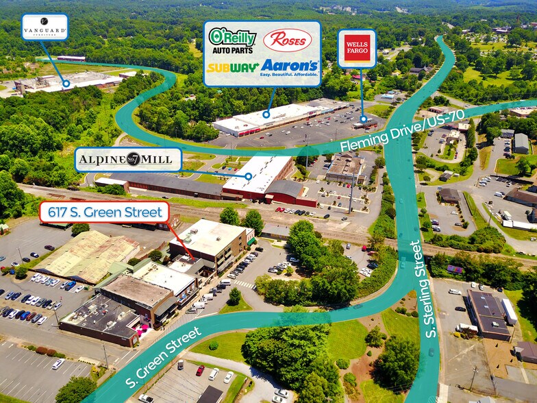 More Photos Of 601 S Green St, Morganton Unknown For Lease
