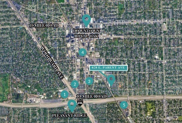 More Photos Of 628 E Parent Ave, Royal Oak Office For Sale