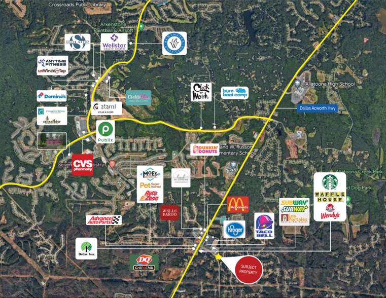 More Photos Of 8492 Hiram Acworth Hwy, Dallas Storefront For Lease