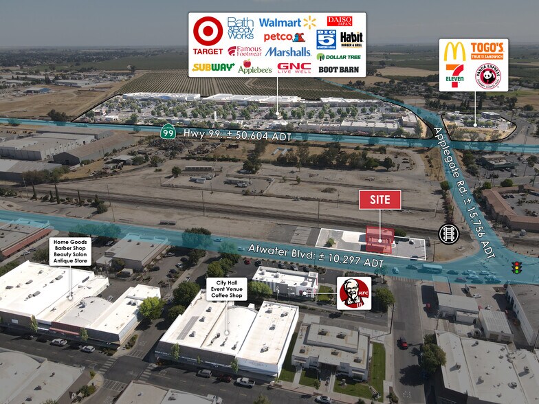 More Photos Of 1370 Atwater Blvd, Atwater Service Station For Sale