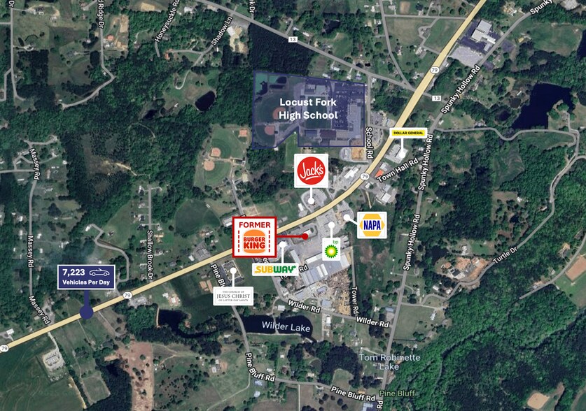 More Photos Of 30024 AL-79 Hwy, Locust Fork Freestanding For Sale