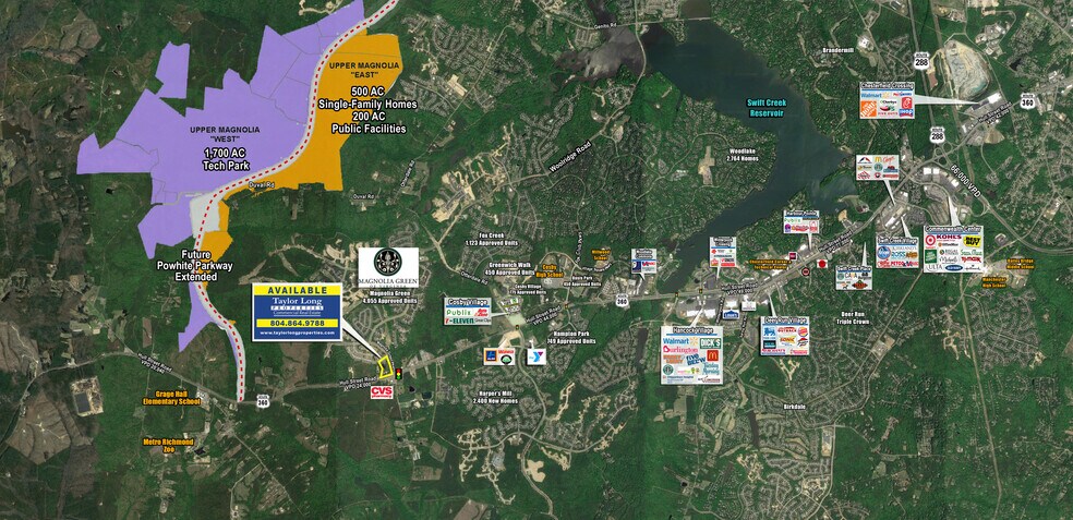 More Photos Of 17301 Memorial Tournament Dr, Moseley Office For Sale