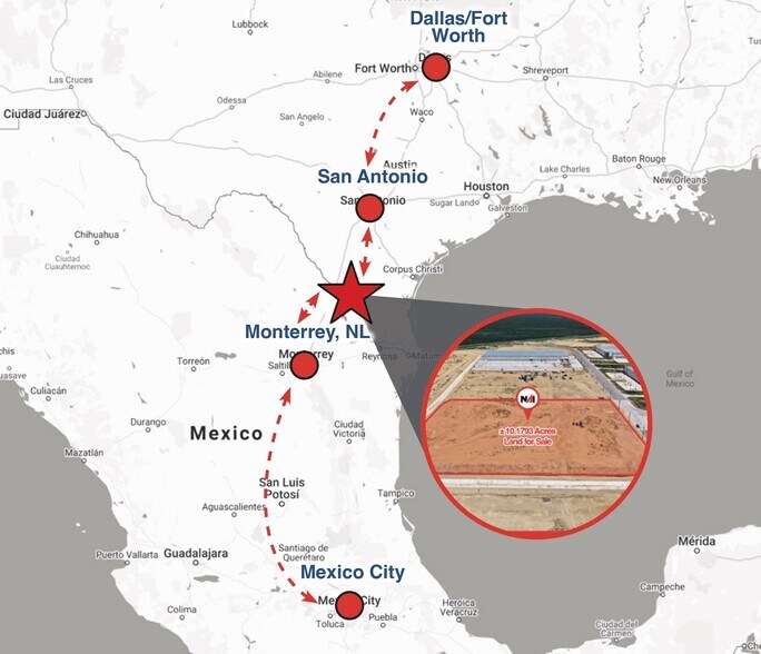 More Photos Of 970 Mercury Mine Rd, Laredo Land For Sale