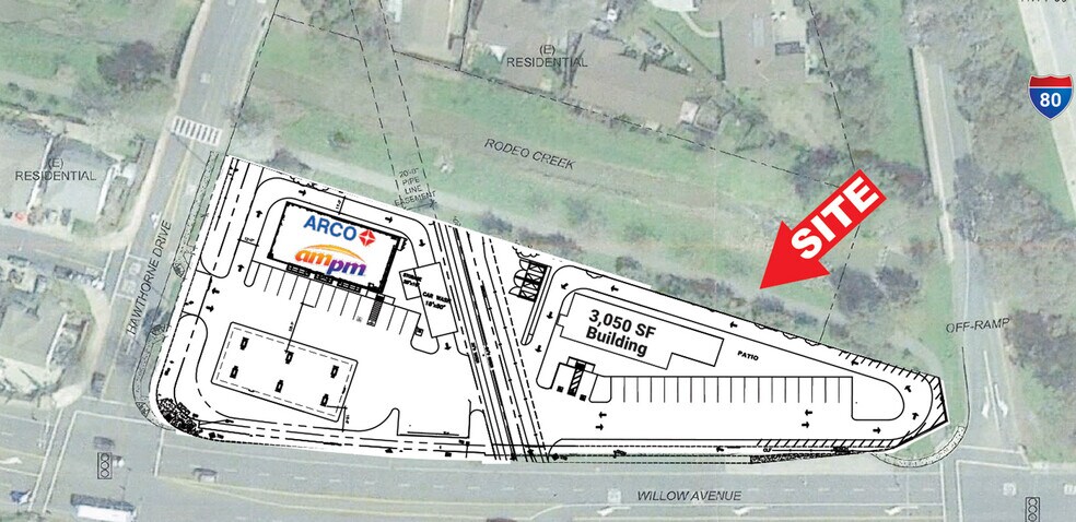 More Photos Of I-80 and Willow Avenue, Rodeo Land For Lease