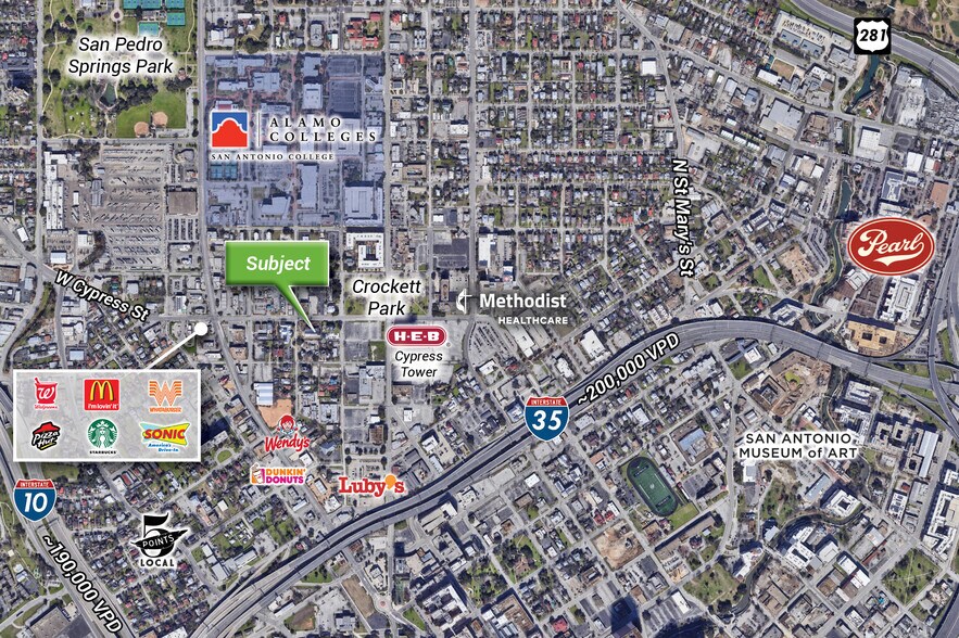 More Photos Of 222 W Cypress St, San Antonio Medical For Lease