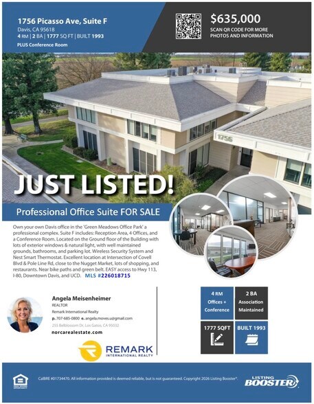 Primary Photo Of 1756 Picasso Ave, Davis Office For Sale