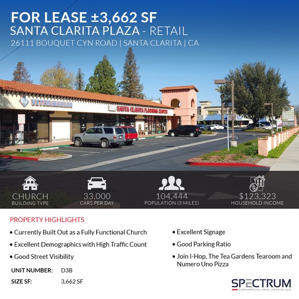More Photos Of 26111 Bouquet Canyon Rd, Santa Clarita Storefront For Lease