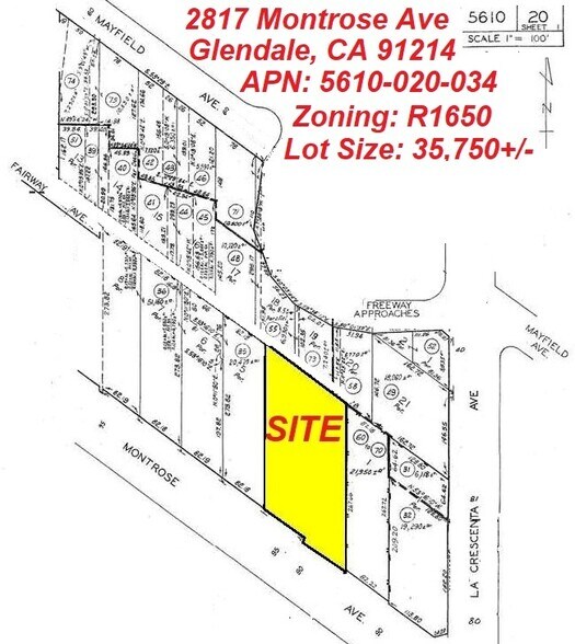 More Photos Of 2817 Montrose Ave, Glendale Land For Sale
