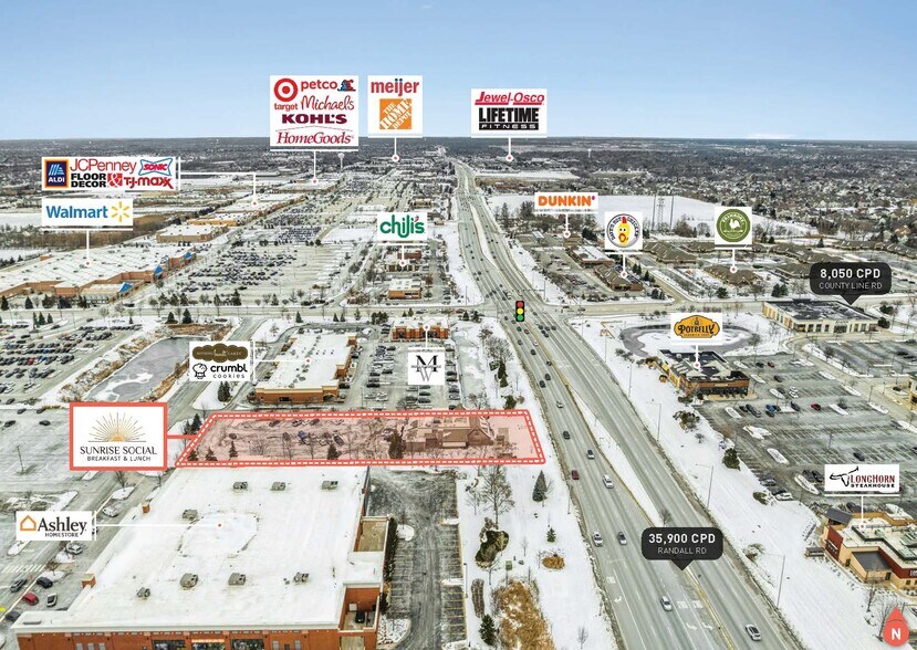 More Photos Of 2561 N County Line Rd, Algonquin Restaurant For Sale