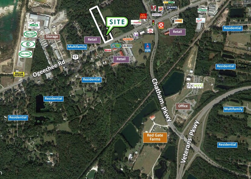 Primary Photo Of 4402 Ogeechee Rd, Savannah Land For Sale