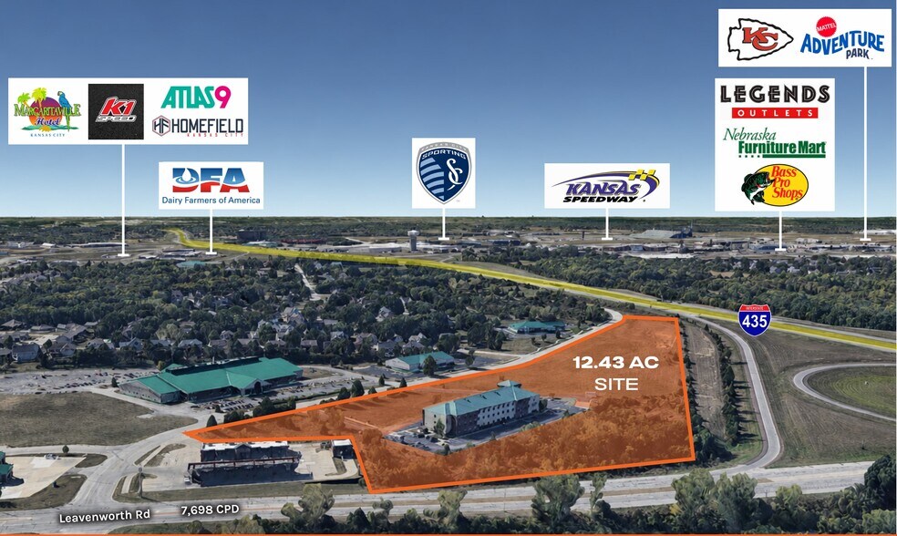 More Photos Of I-435 Rd @ Leavenworth Rd, Kansas City Land For Sale