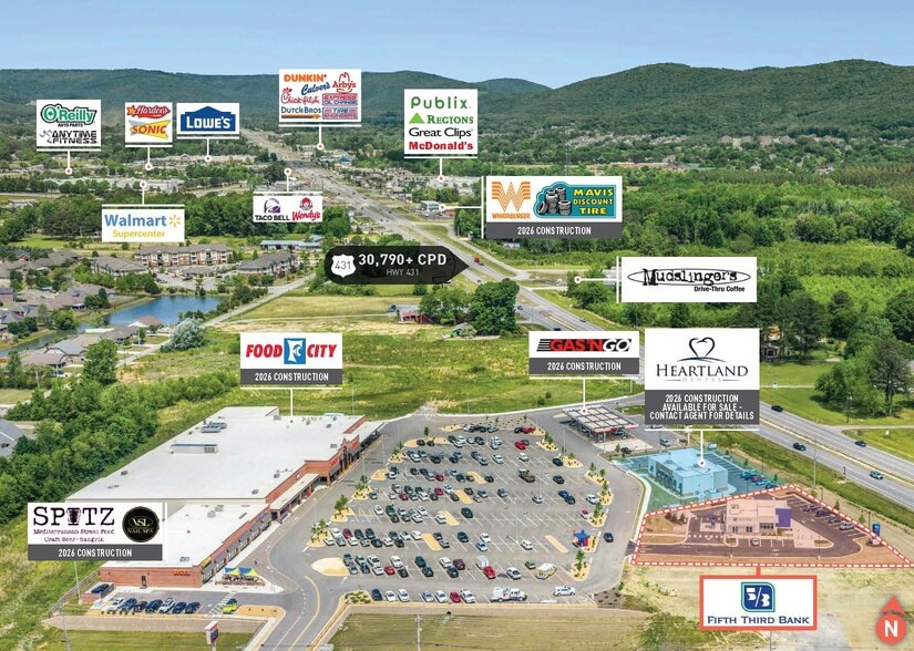 More Photos Of 7068 US-431 Hwy, Owens Cross Roads Bank For Sale