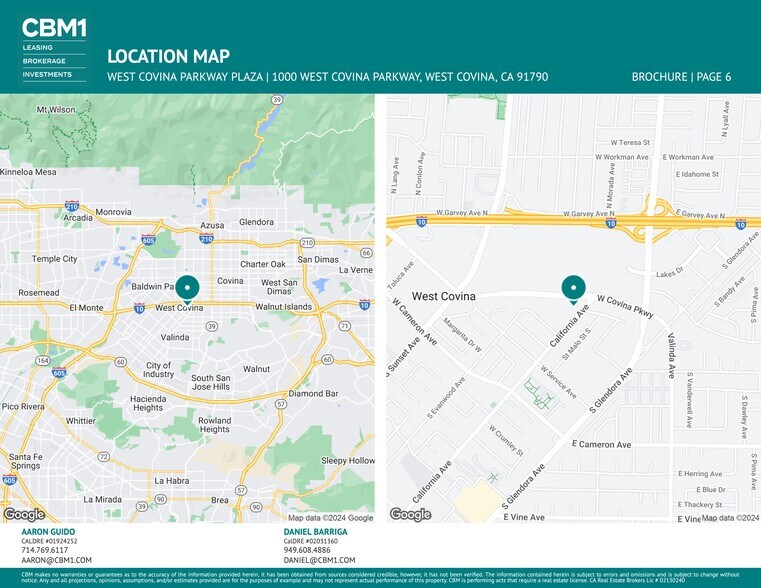 More Photos Of 1000-1100 W West Covina Pky, West Covina General Retail For Lease