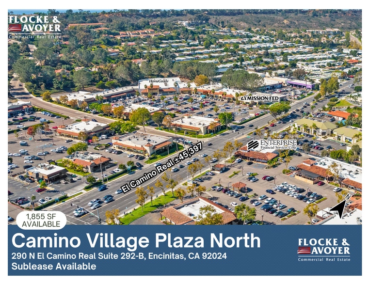 Primary Photo Of 280-292 N El Camino Real, Encinitas General Retail For Lease