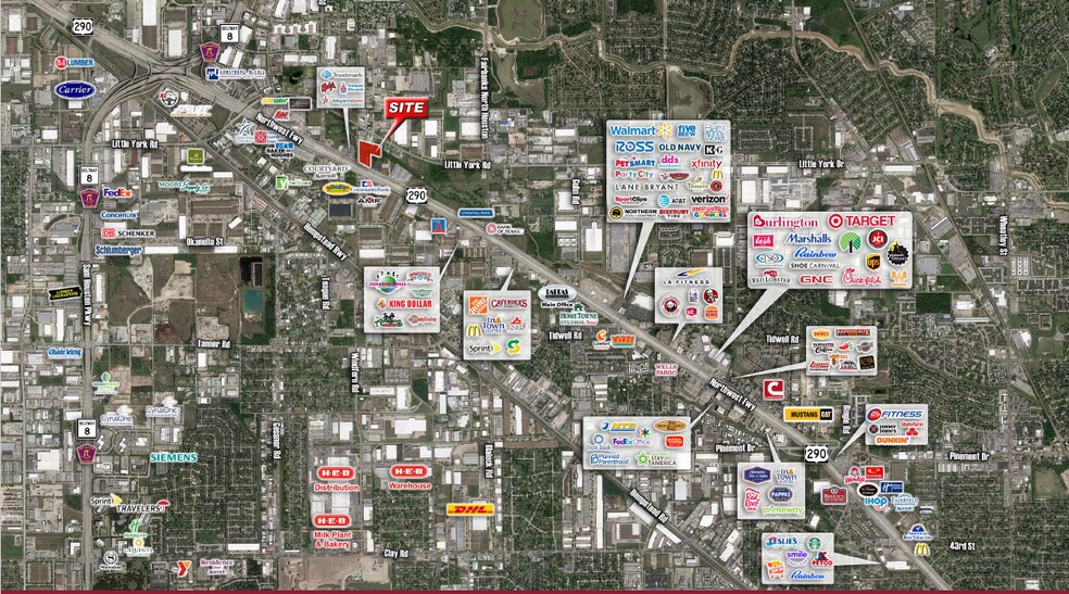 More Photos Of Northwest Fwy & Windfern Rd, Houston Land For Sale