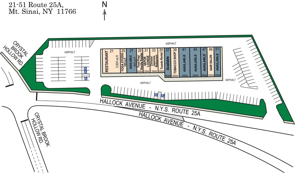 More Photos Of 21-51 Route 25A, Mount Sinai Unknown For Lease