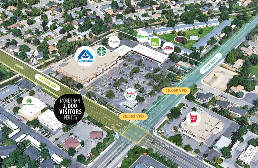 Primary Photo Of 3335-3387 N Five Mile Rd, Boise Storefront For Lease