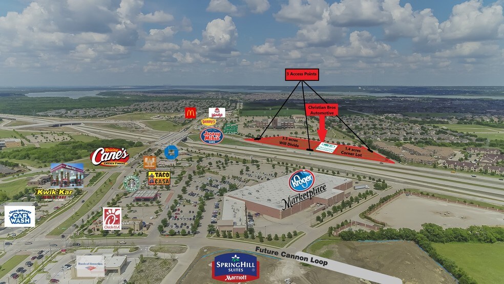 Primary Photo Of 840 N State Highway 360, Mansfield Land For Sale