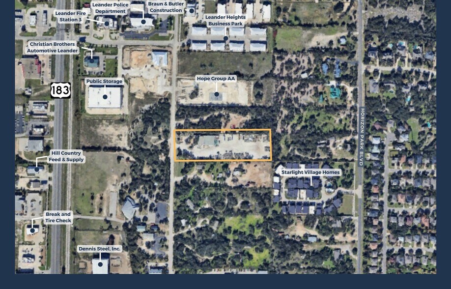 More Photos Of 904 Leander Dr, Leander Warehouse For Lease