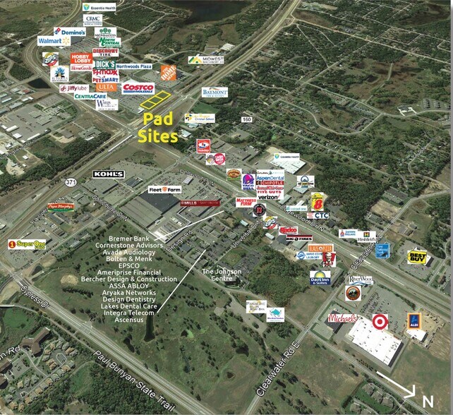 More Photos Of 210 Hwy Hwy 371, Baxter Land For Sale