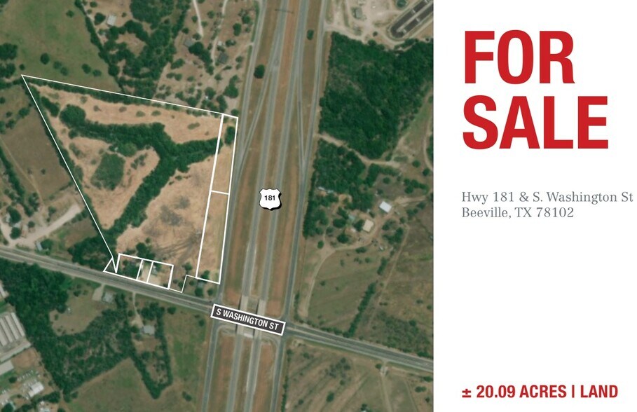 Primary Photo Of Hwy 181 & S. Washington st, Beeville Land For Sale