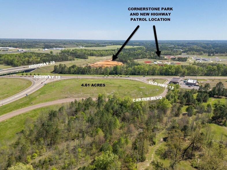 More Photos Of 4.61 acres at NW quadrant of Hwy 12 and Hwy 25, Starkville Land For Sale