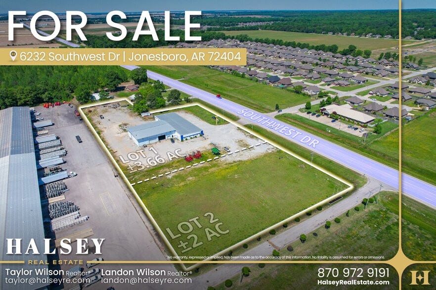 Primary Photo Of 6232 Southwest Dr, Jonesboro Distribution For Sale