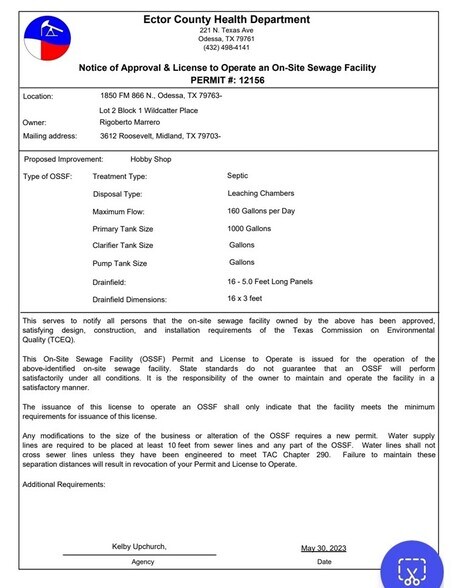 More Photos Of 1850 N FM 866, Odessa Warehouse For Sale