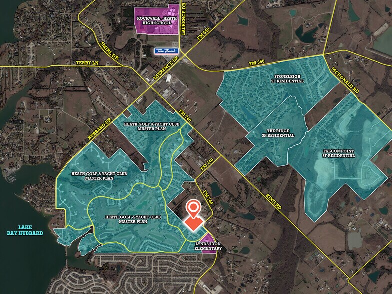 More Photos Of FM 740 South, Heath Land For Sale