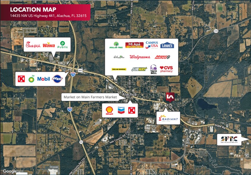 More Photos Of 14435 NW US Highway 441, Alachua Freestanding For Sale