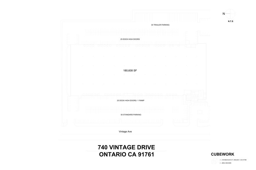 More Photos Of 740 Vintage Ave, Ontario Warehouse For Lease