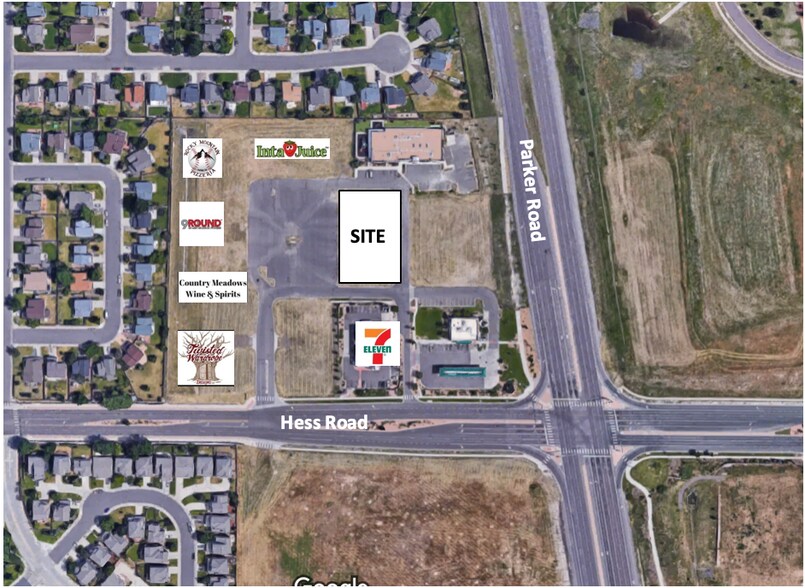 More Photos Of 19585 Hess Rd, Parker Storefront For Lease
