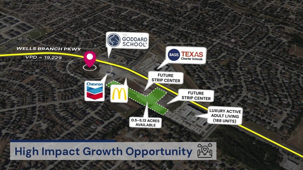 More Photos Of E Wells Branch Parkway, Pflugerville Land For Lease