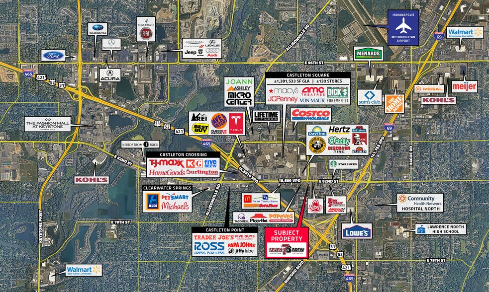 More Photos Of 6411 E 82nd St, Indianapolis General Retail For Sale