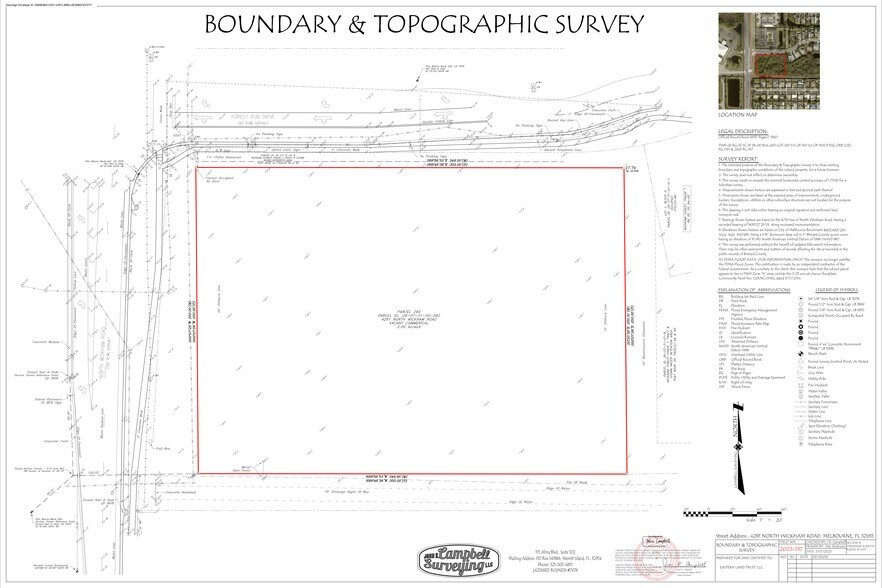 More Photos Of 4281 N Wickham Rd, Melbourne Land For Sale