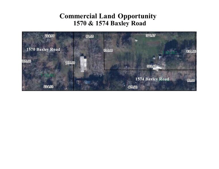 More Photos Of 1570-1574 Baxley Rd, Middleburg Land For Sale