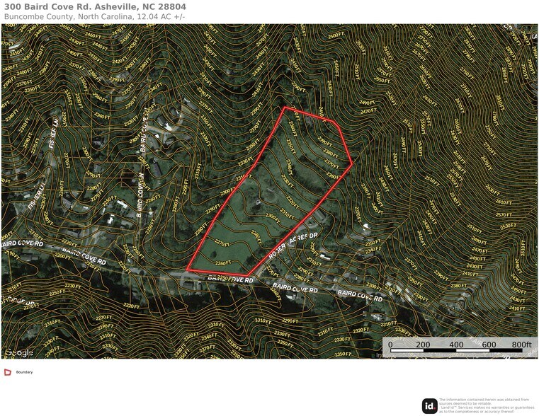 More Photos Of 300 Baird Cove Rd, Asheville Land For Sale