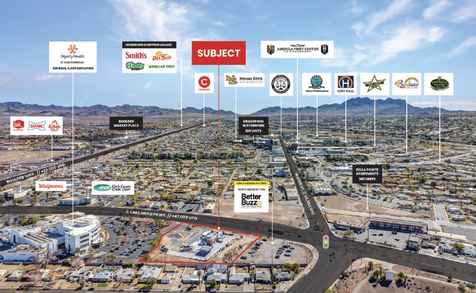 More Photos Of NEC N Water St and E Lake Mead Pky, Henderson Fast Food For Sale