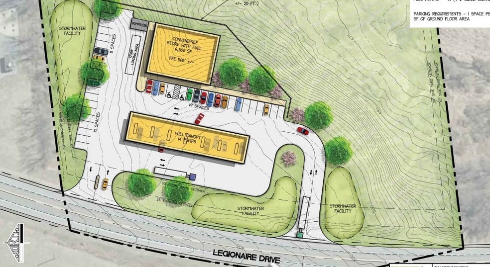 Primary Photo Of 717 Legionaire Dr, Fredericksburg Land For Lease
